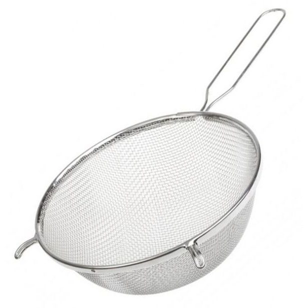 cedník d24cm,27/24 (2,0x2,0mm),na hranolky, pocín.