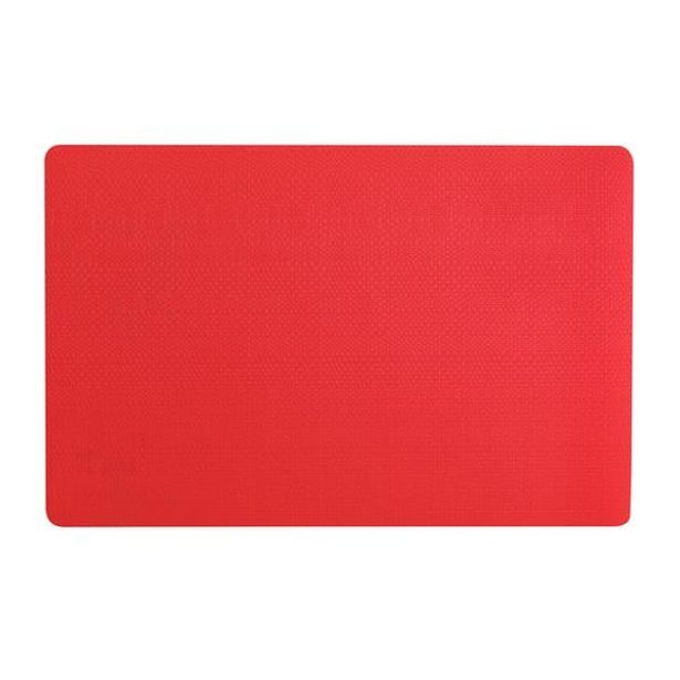 TORO PROSTÍRÁNÍ 43,5X28,5CM, ČERVENÉ, PLAST_hamashop