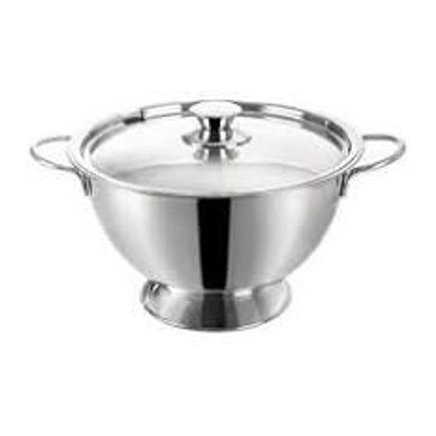 mísa 4,5l polévková+poklice, d26cm, NR