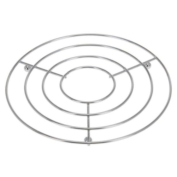 podložka d20x1,5cm pod hrnec, kulatá, chrom