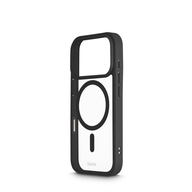 Hama Frame Protect, kryt pro Apple iPhone 17 Pro, magnetický, průhledný/černý