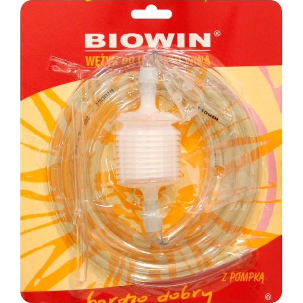 hadička 1,8m+pumpička na stáčení tekutin