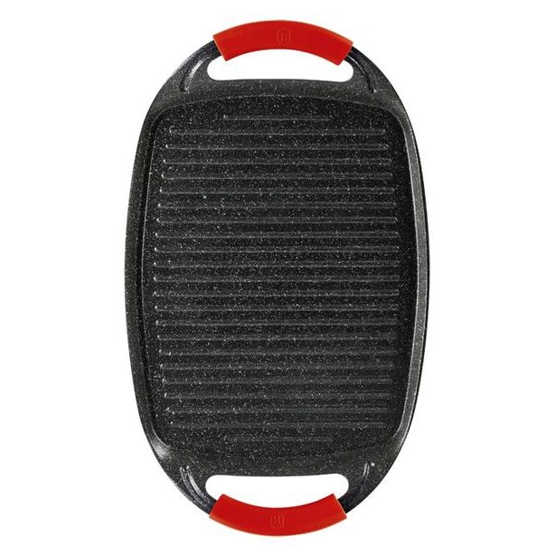 BERLINGERHAUS Grilovací deska s nepřilnavým povrchem 47 cm Burgundy Metallic Line BH-6182