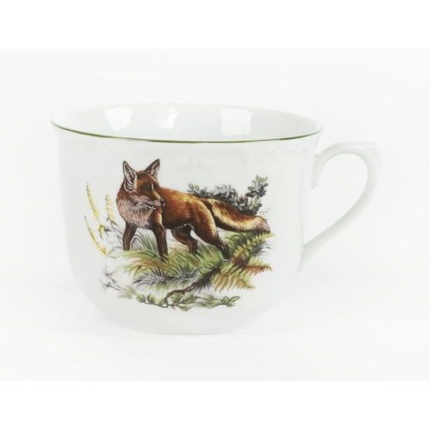 hrnek 270ml R -LES.ZVĚŘ Z43-45+Z03, čes.porcelán
