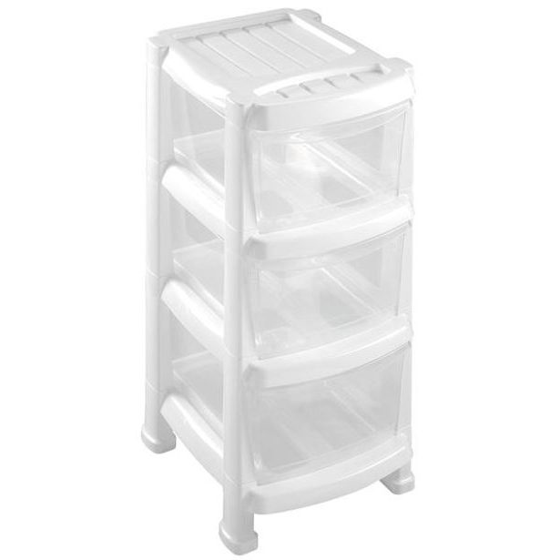 heidrun REGÁL SE 3 ZÁSUVKAMI, 29X38X60,5 CM_hamashop