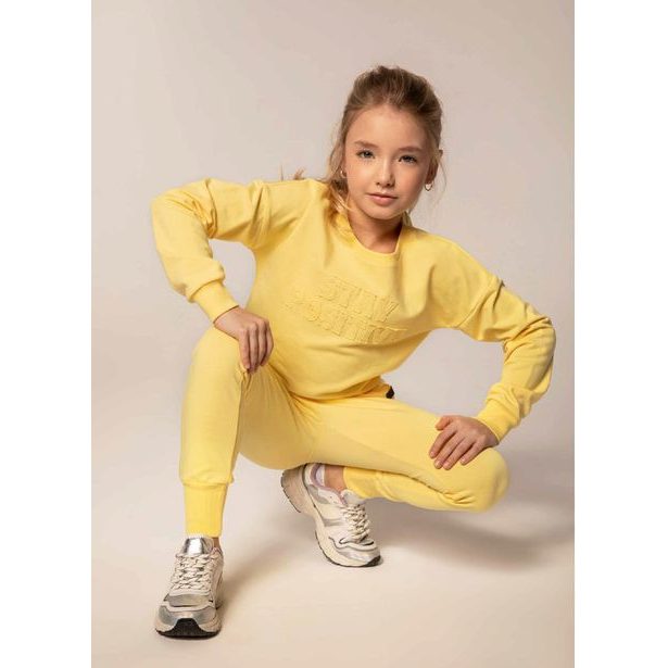 Tepláková souprava MÁMA A DCERA žlutá