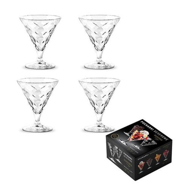 zmrzl. 250ml, 4ks, BLISS, BOHEMIA PR., malá stopka, DB, sklo