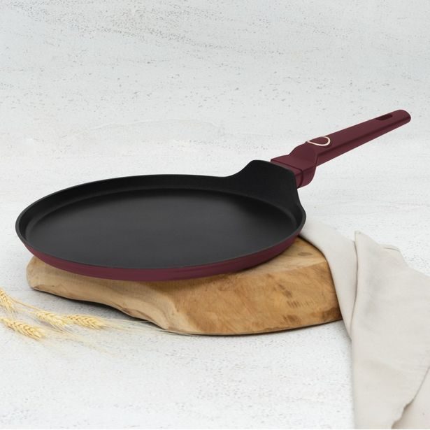 BERLINGERHAUS Pánev na palačinky s titanovým povrchem 28 cm Leonardo Collection BH-8026