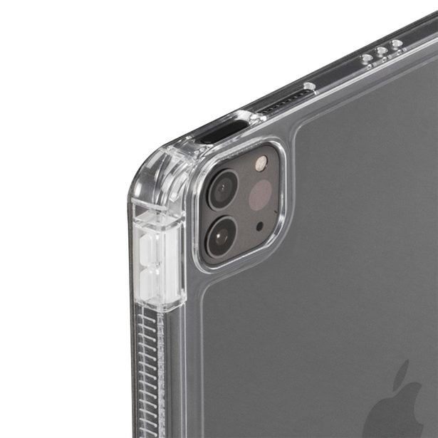 Hama Extreme Protect, pouzdro pro Apple iPad Pro 11" (2024), D3O®, bordó/průhledné