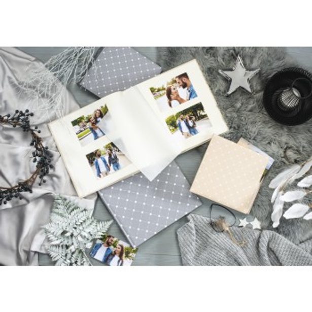 Hama album memo SKIES II 10x15/200, šedá, popisové pole