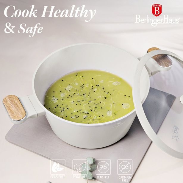 BERLINGERHAUS Sada nádobí s titanovým povrchem 10 ks Sahara Nordic Collection BH-8324