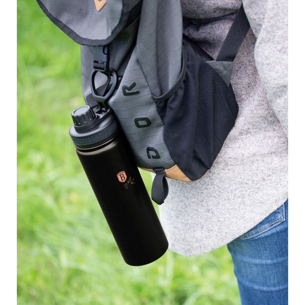 BERLINGERHAUS Lahev sportovní nerez 18/10 Black Rose Collection 0,54 l BH-7758