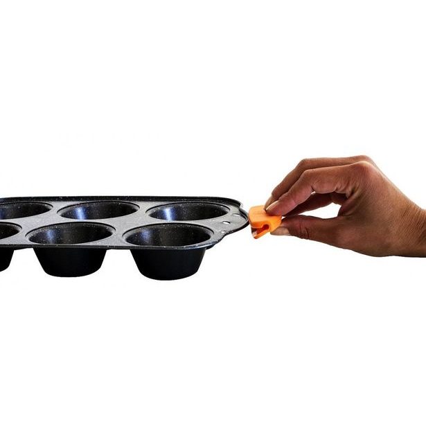 BERLINGERHAUS Forma na muffiny 6 ks silikonové rukojeti Granit Diamond Line BH-1137