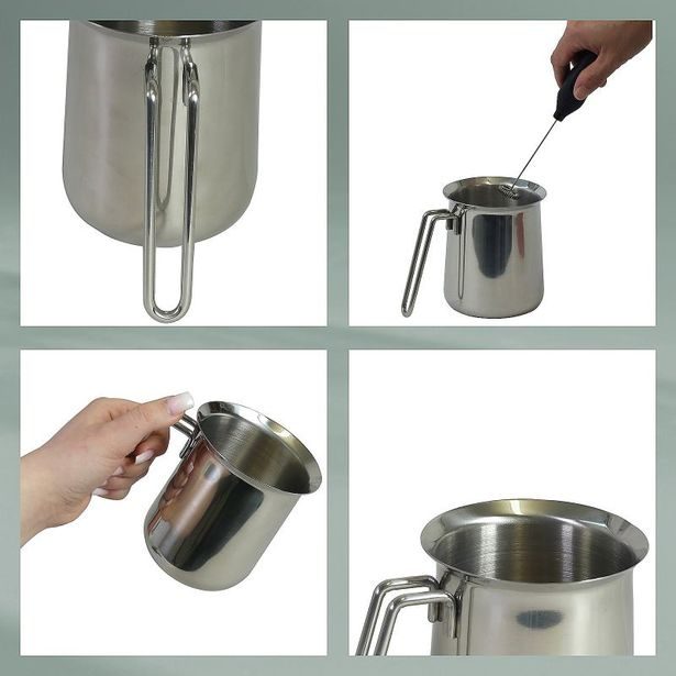 KELA Džbánek na mléko HERTA 0,35L, nerez 18/10 KL-10900