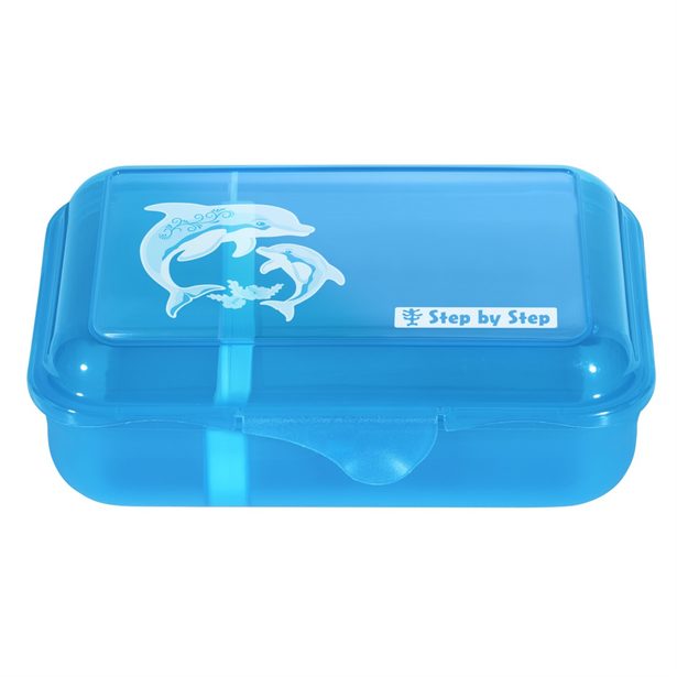 Krabička na svačinu Step by Step, Dolphin Finja, modrá