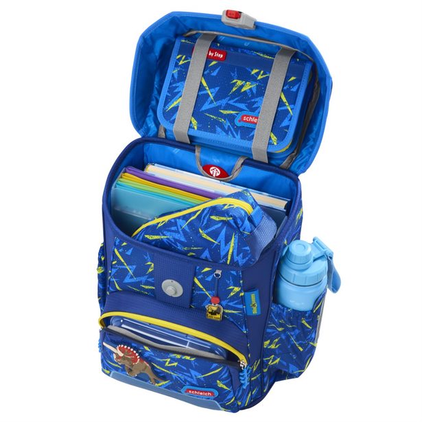 Školní aktovka CLOUD schleich, Dinosaurs, Triceratops - 5 dílný set, AGR certifikát