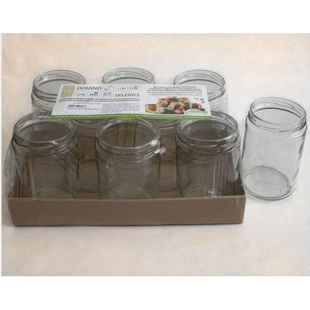 sklen.zavař. 720ml- 8ks-ELEGANT 320g, TO82