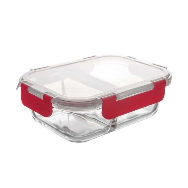 Zapékací miska dělená s víkem 21x16x7 cm