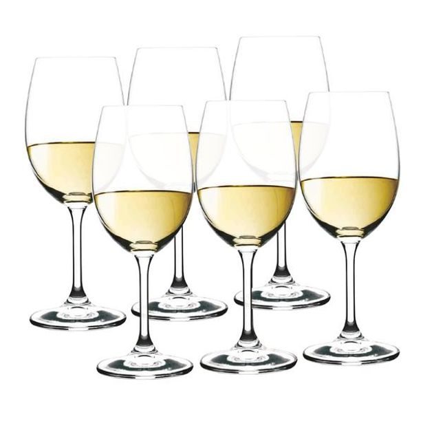 Bohemia Crystal Sklenka na víno LARA 350ml 6ks_hamashop