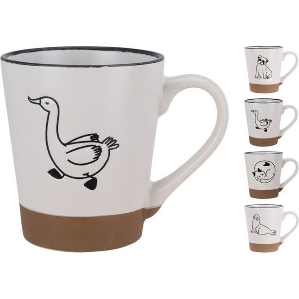 hrnek ml ZVÍŘÁTKA, mix dekorů, new bone