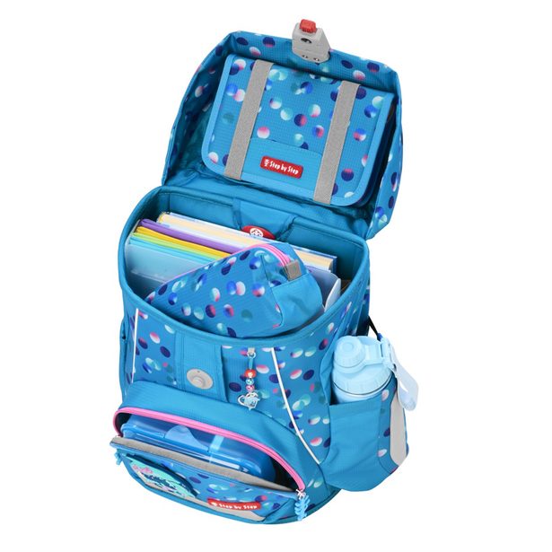 Školní aktovka Step by Step FIT, Dolphin Finja- 5 dílný set, AGR certifikát