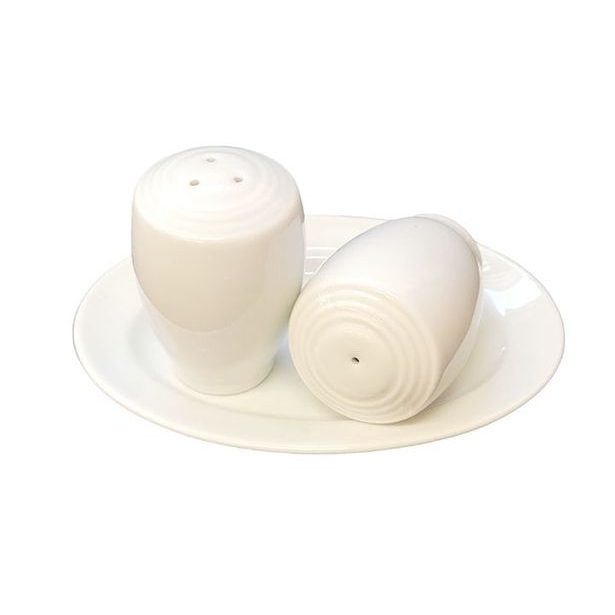 slánka+pepř. 2-dílná, tácek, THUN čes.porcelán