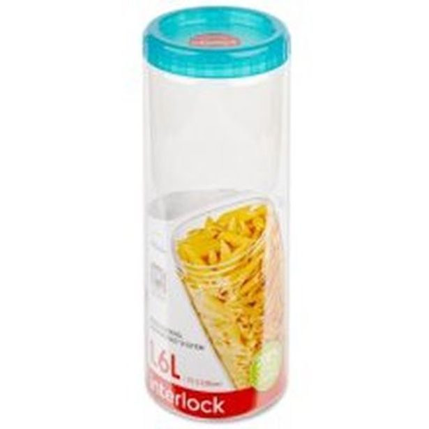 dóza 1,60l INTERLOCK, d 9,5x25,8cm, plast