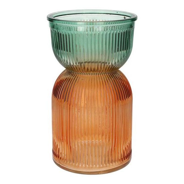 DUIF VÁZA SAME 12X21 ZELENÁ BROSKVOVÁ