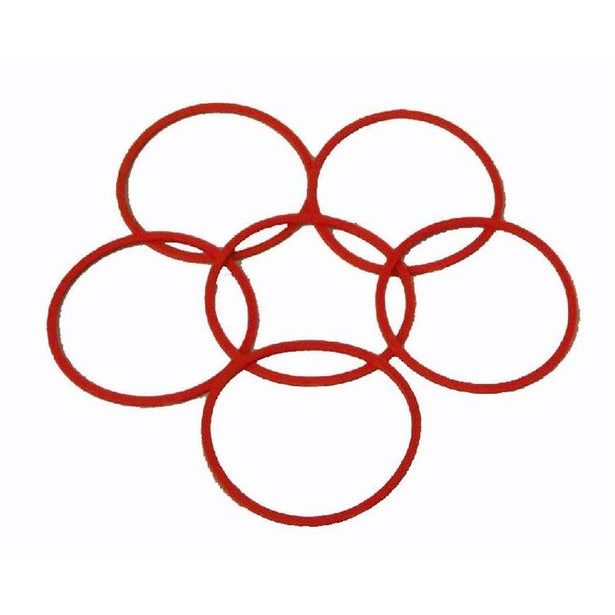 gumičky 10ks hranaté zavařovací