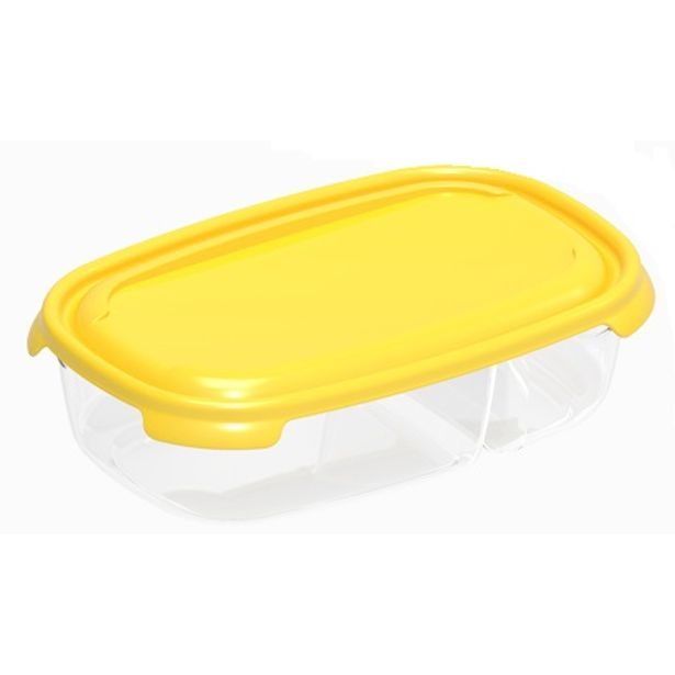 box 0,25l+0,5l PRIMO, 20,5x16,5x 6cm, dělený, plast
