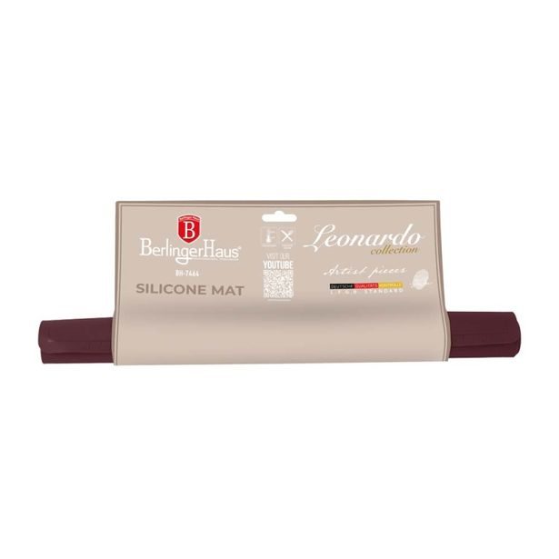 BERLINGERHAUS Silikonový vál na těsto 62×42 cm Leonardo Collection BH-7464