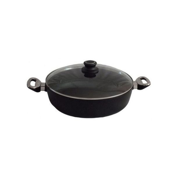 pánev d24x 7.5cm+PO skl., BAF 2,4l, servír., GIGANT litina, ind., 2ucha