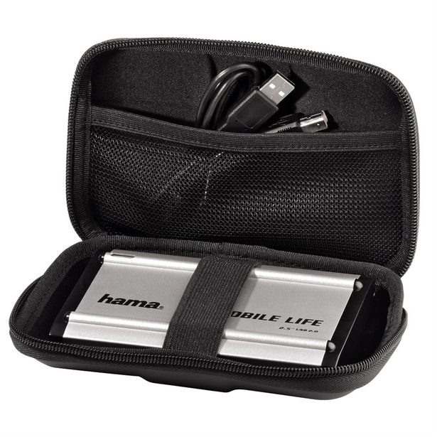 Hama puzdro EVA na 2,5" HDD, čierne