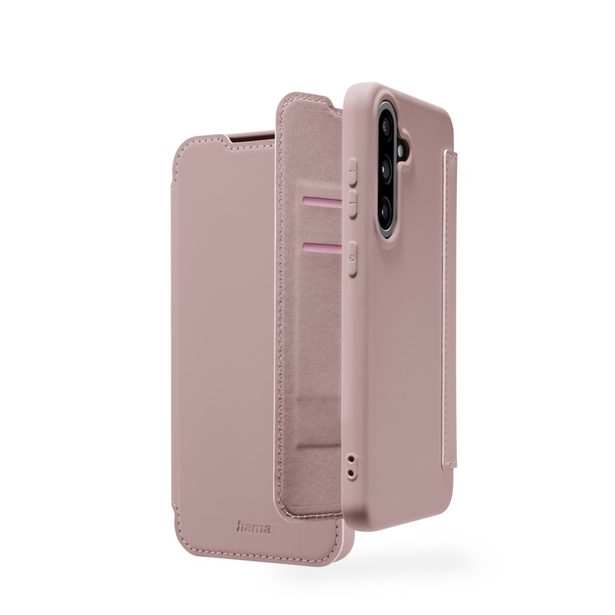 Hama Fantastic Feel, pouzdro-knížka pro Samsung Galaxy A56 5G, hebký povrch, barva nude