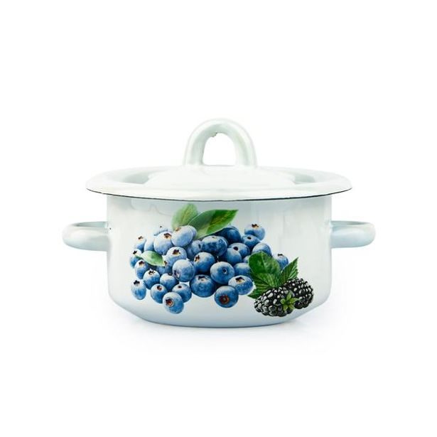 TORO HRNEC S POKLICÍ SMALT 0,4 L, DEKOR BORŮVKA_hamashop