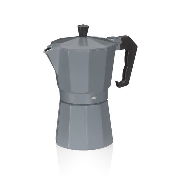 KELA Konvice na espresso tmavě šedá 19,0cm 9,0cm 300 ml KL-10561