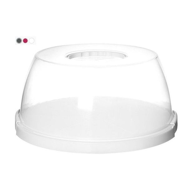 podnos d31x15cm s víkem, na dort, ucho, plast