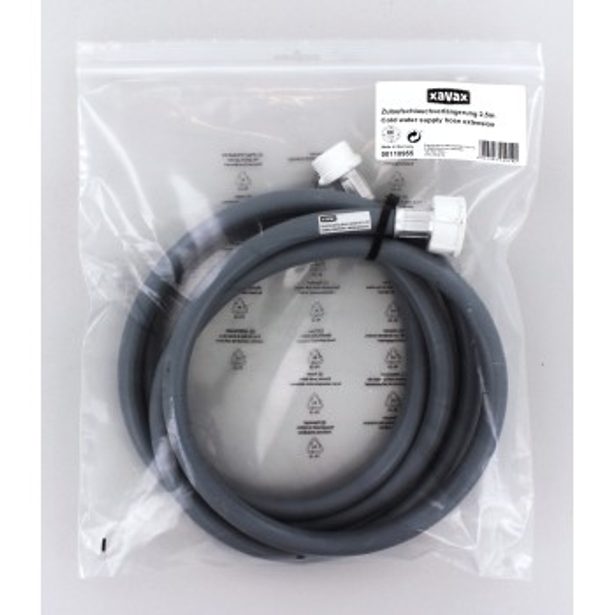 Xavax prodlužovací hadice na studenou vodu, 2,5m
