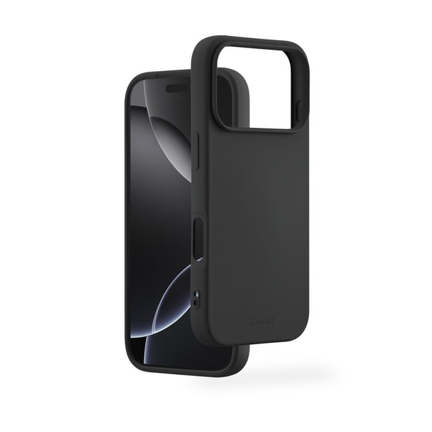 Hama Fantastic Feel, kryt pro Apple iPhone 17 Pro, hebký povrch, černý