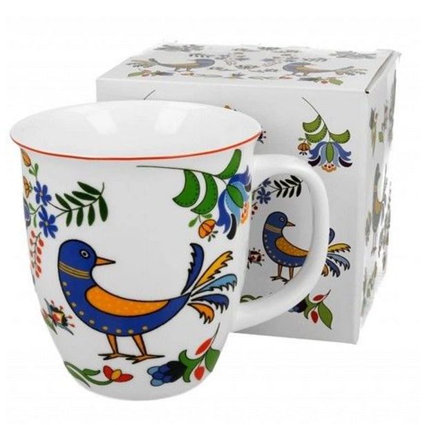 hrnek 650ml KASHUBIAN BIRD, DB, porcelán