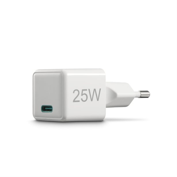 Hama rychlá USB nabíječka, USB-C PD/QC 25 W, super-mini