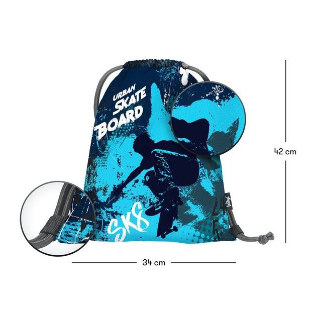 BAAGL Sáček na obuv Skateboard Baagl