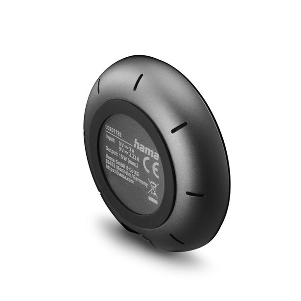 Hama bezdrátová nabíječka Qi2 15 W, magnetická, samostatný kabel 1 m