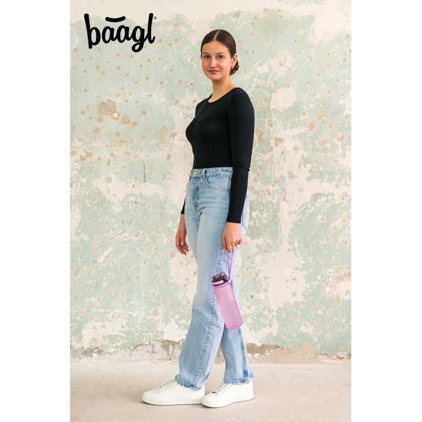 BAAGL Tritanová láhev na pití Lavender, 800 ml