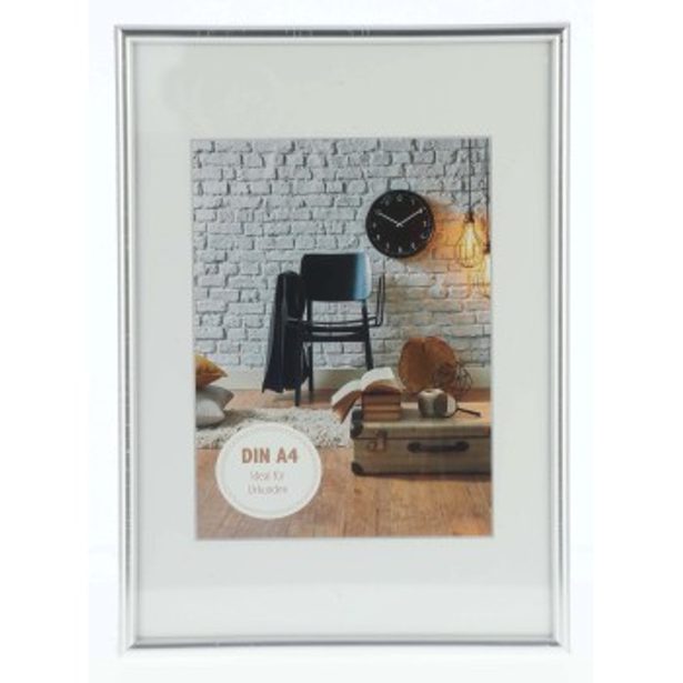 Hama rámeček plastový SEVILLA, stříbrná matná, 21x29,7 cm