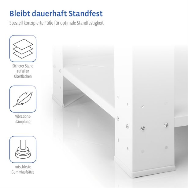 Xavax Base with Bottom Compartment for Washing Machine and Dryer