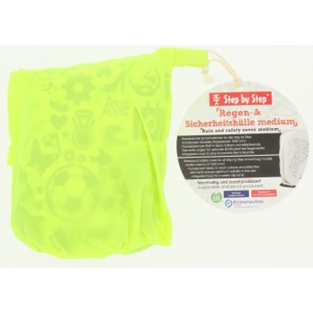 Pláštěnka pro školní aktovku nebo batoh, žlutá