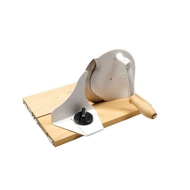 kráječ na chléb TREND bílý, dř.ručka