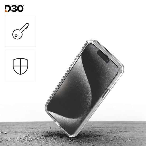 Hama Super Hybrid, nerozbitné ochranné sklo na displej pro Apple iPhone 16 Pro Max, licence D3O®