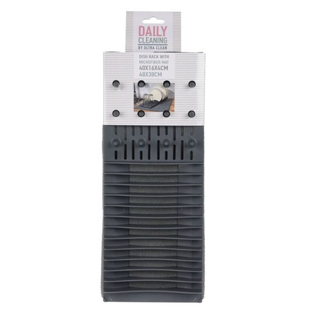 EXCELLENT HOUSEWARE Odkapávač na nádobí skládací s držákem na talíře KO-101000540